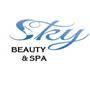 This image shows logo as well as services provided by Sky Beauty and Spa Toongabbie